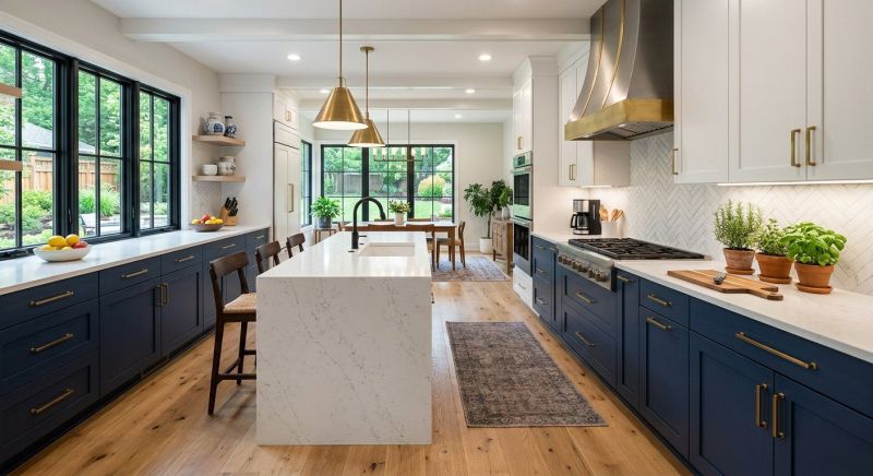 Galley Kitchen Remodeling in Conroe, TX